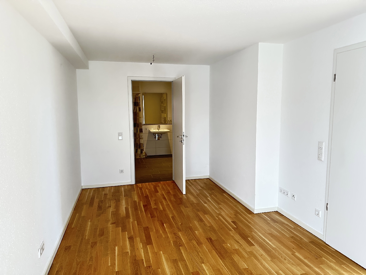 Schlafzimmer mit Badzugang