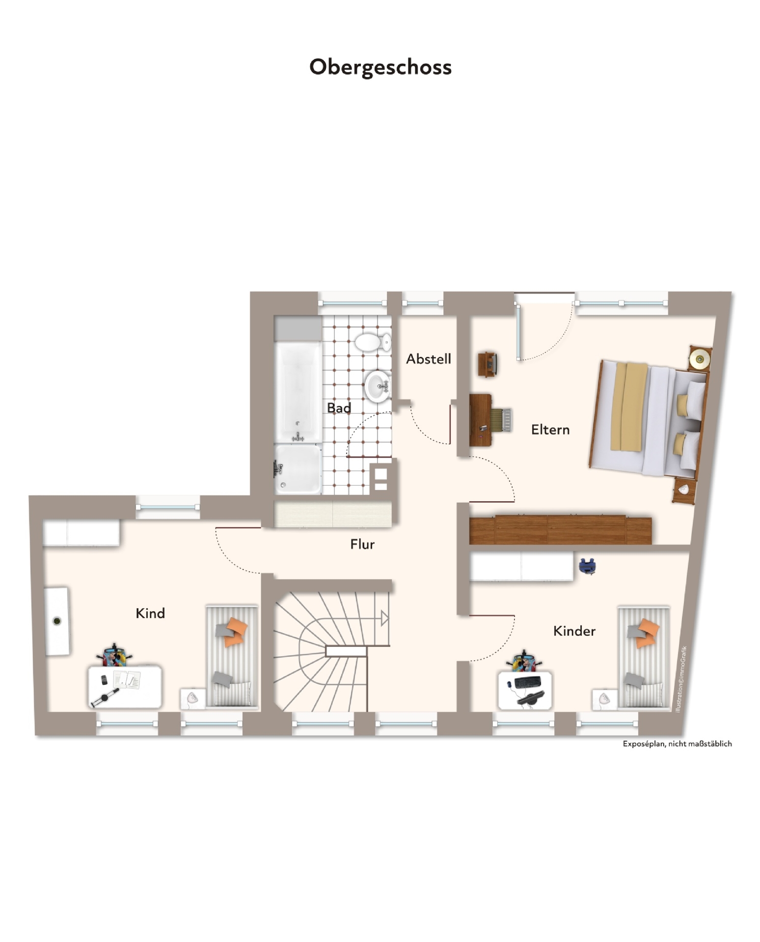 Grundriss Dachgeschoss