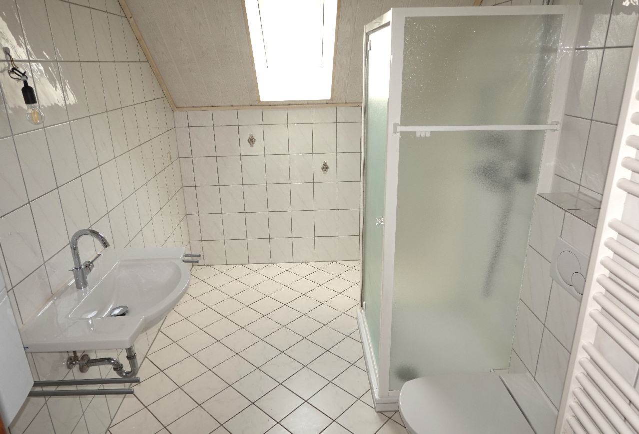 Tageslichtbad mit Dusche