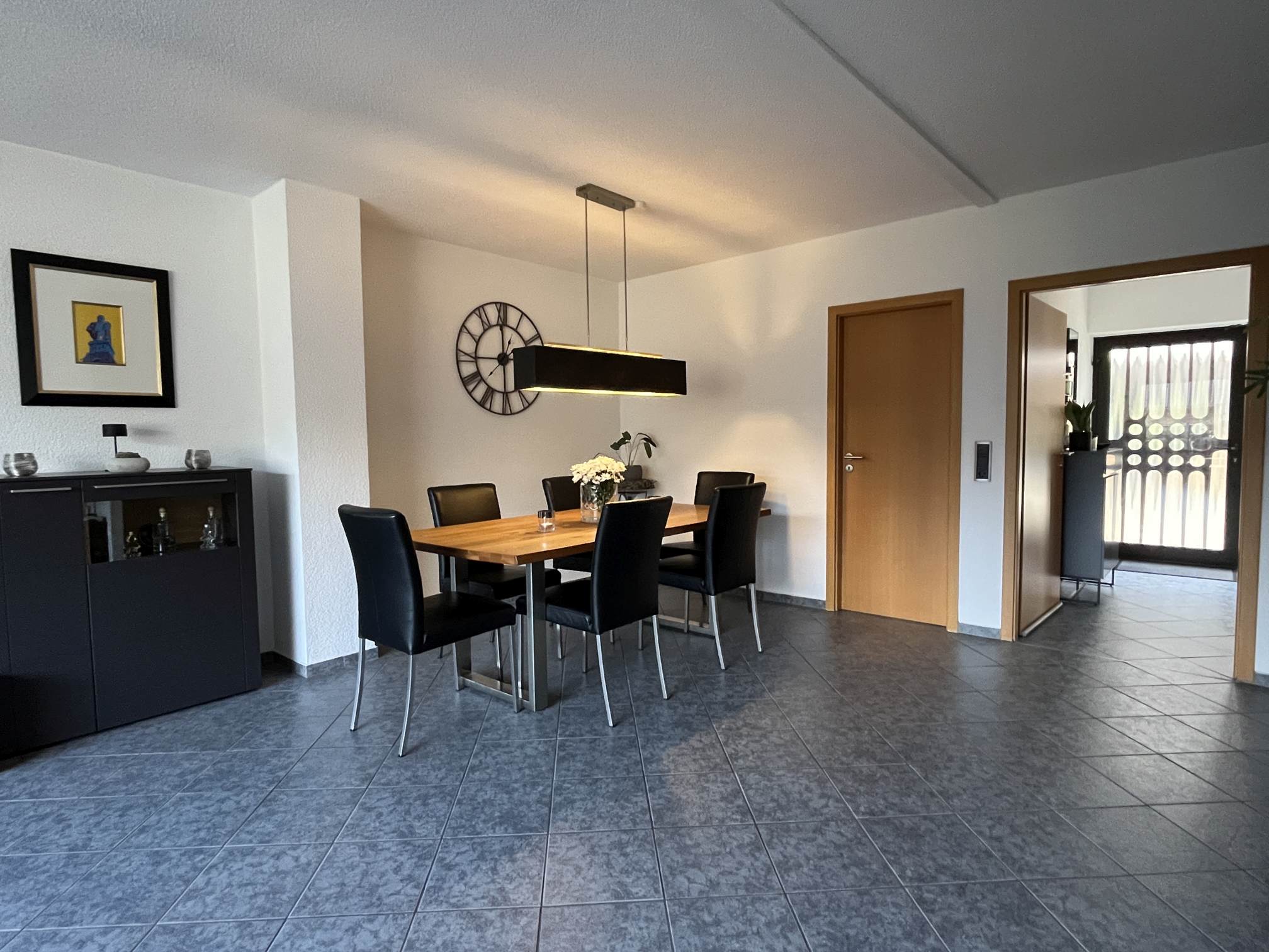 Essbereich vor der...