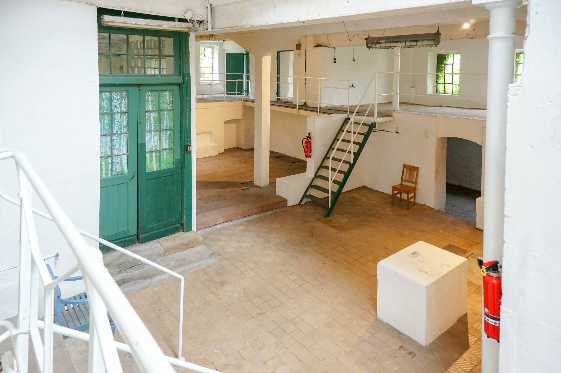 außergewöhnlicher Ausstellungsbereich