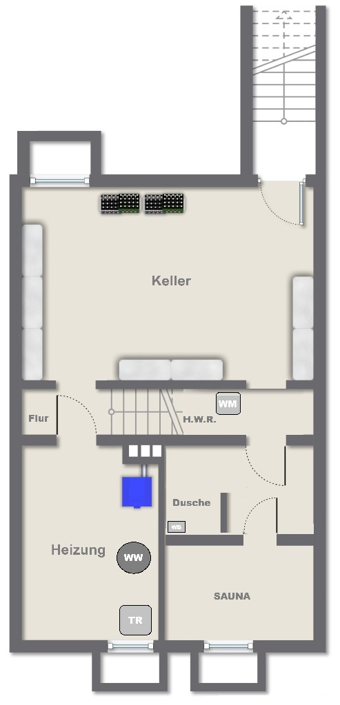Grundriss Kellergeschoss