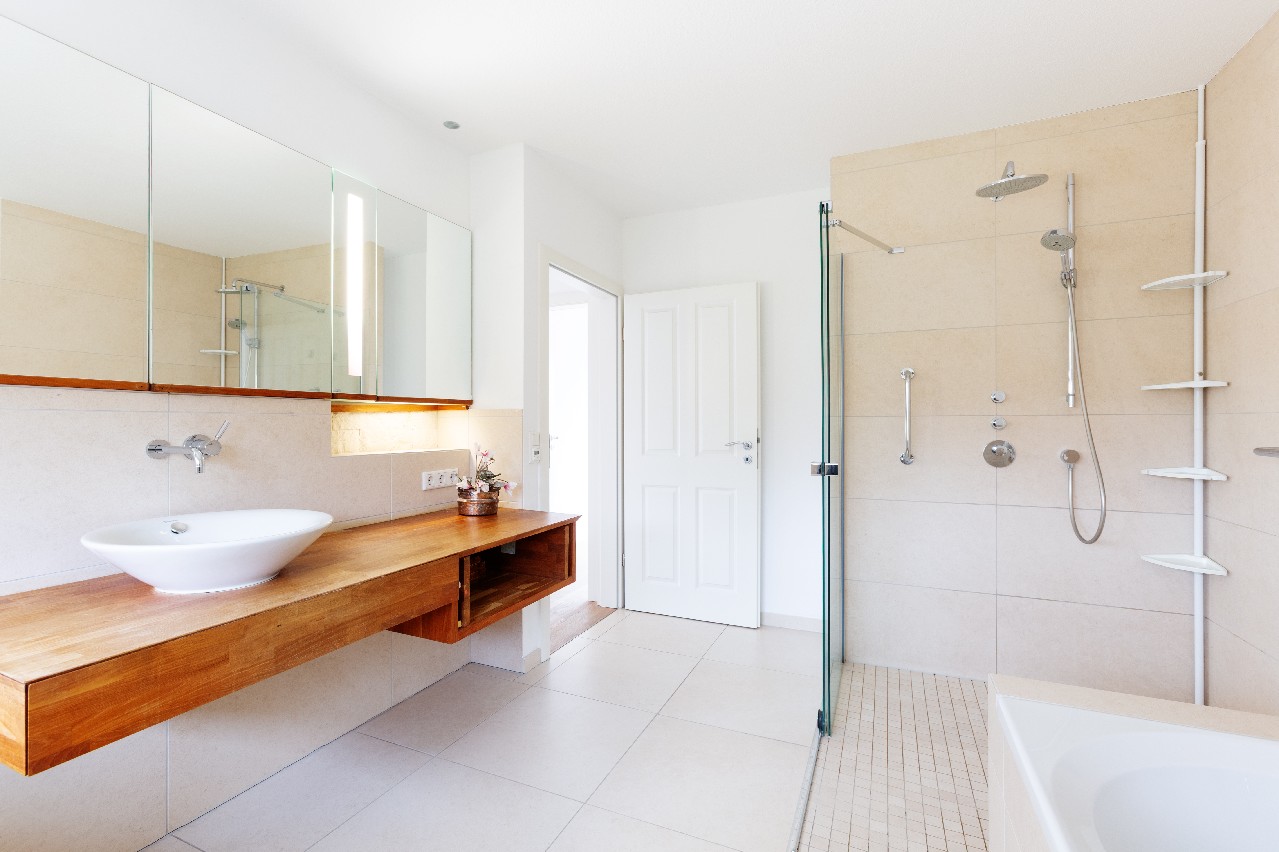 barrierefreie Dusche