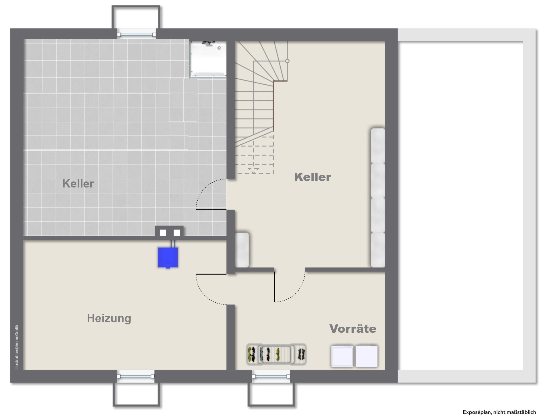 Grundriss Kellergeschoss