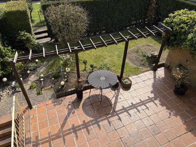 Terrasse und Garten