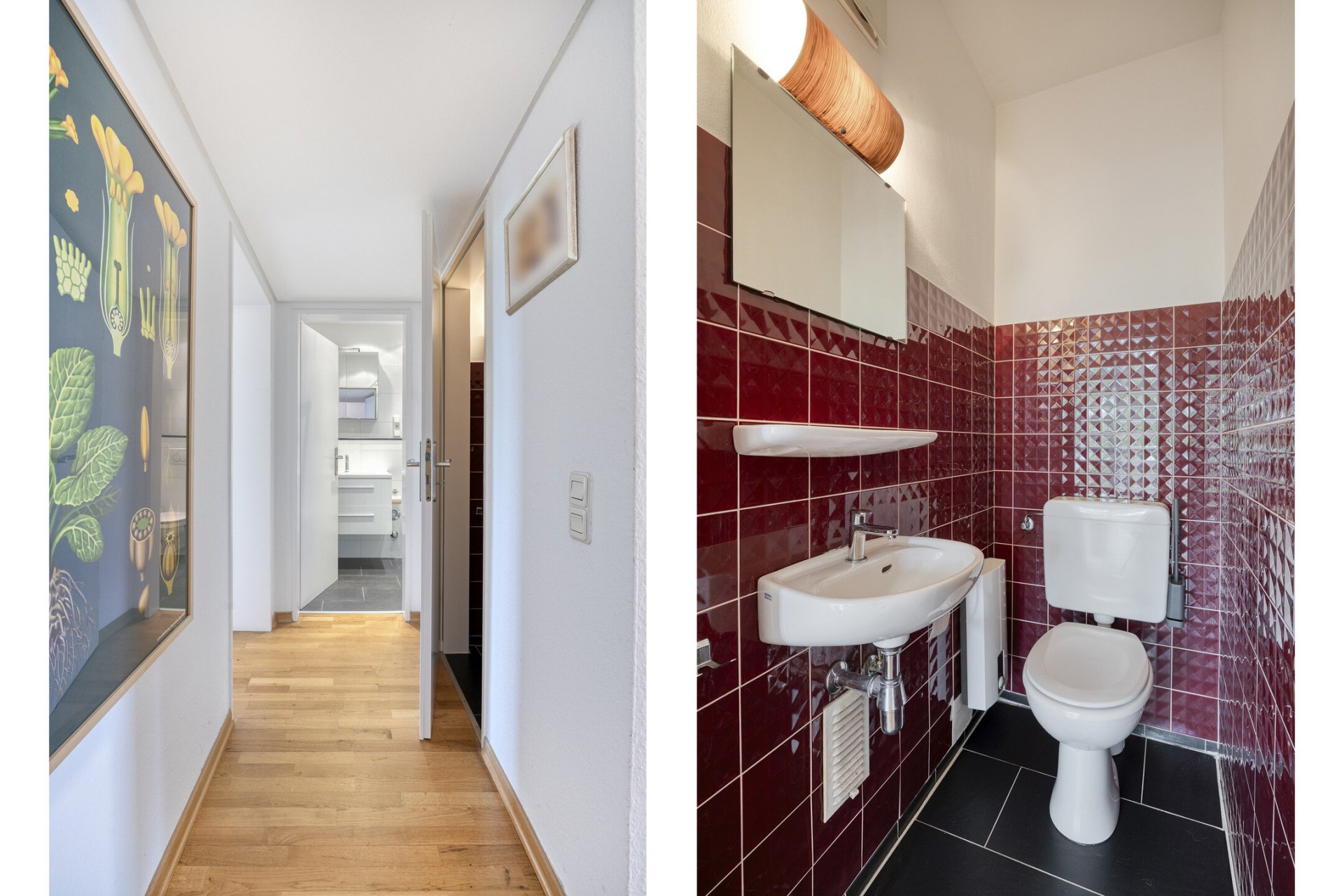 hintere Diele/ Gäste Toilette