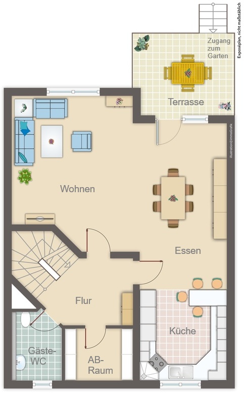 Grundriss Erdgeschoss