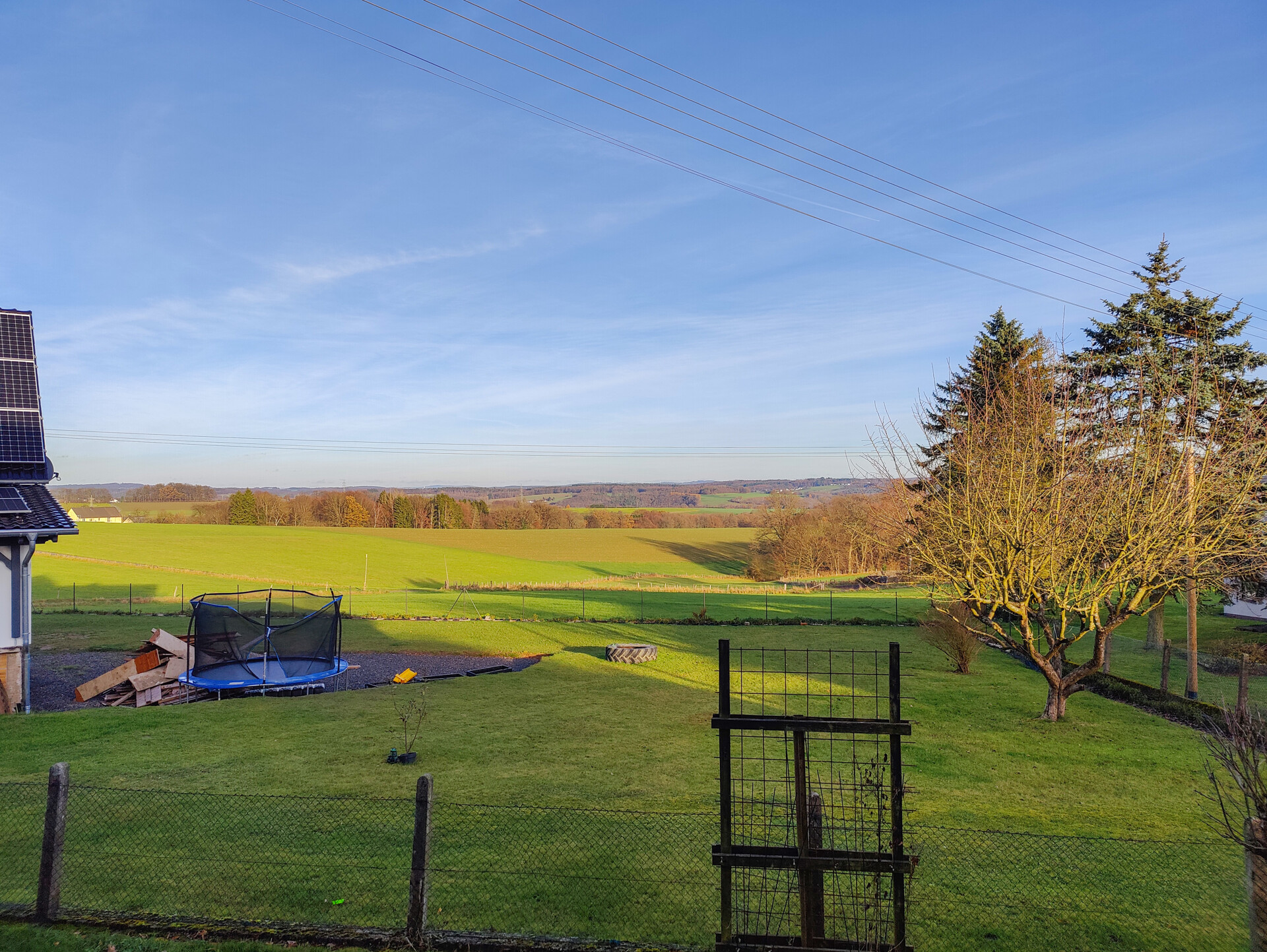 Ausblick Balkon