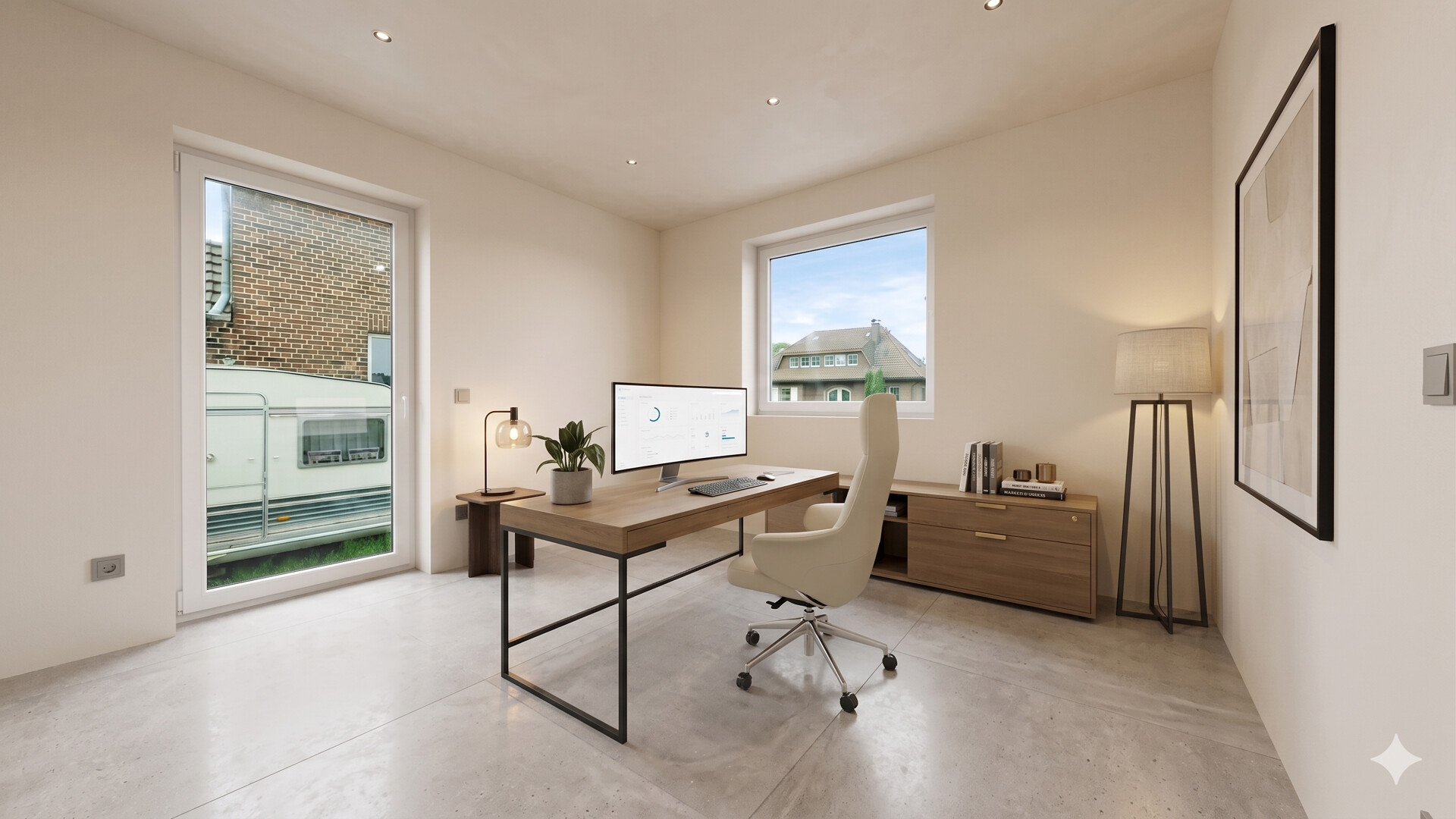 Büro KI generiert