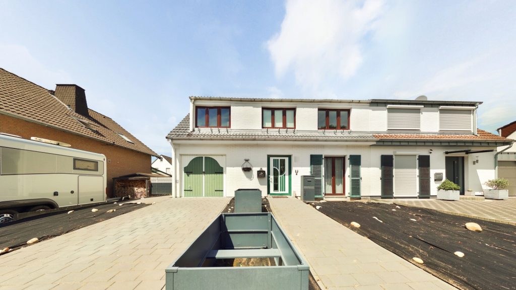 Vorgarten Hauseingang