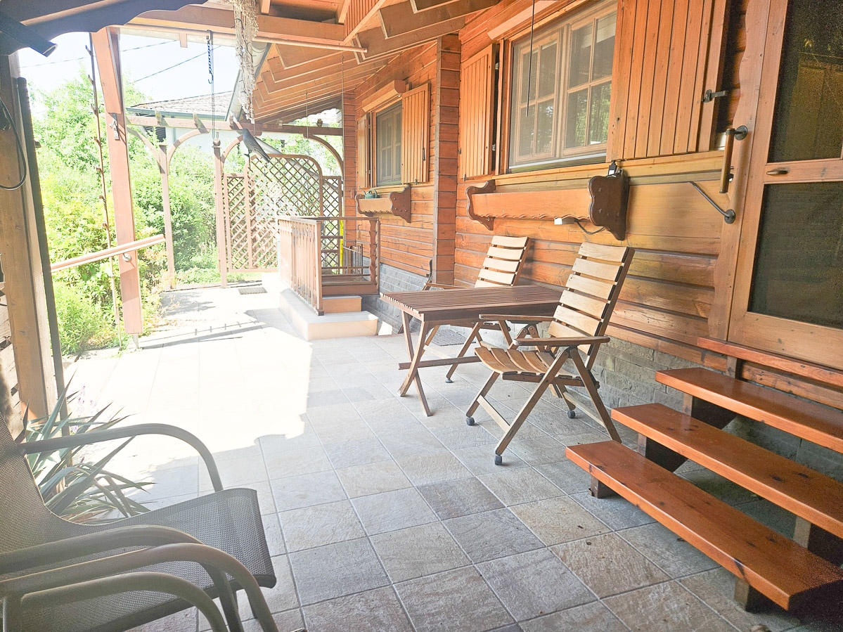 Überdachte Terrasse