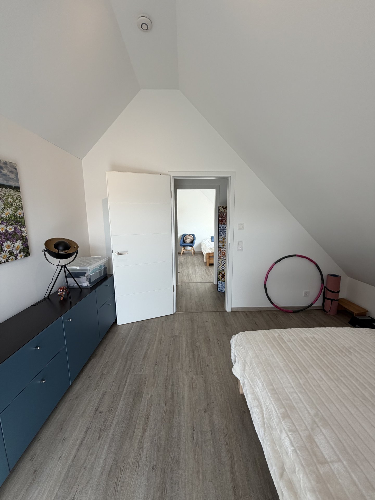 Schlafzimmer/Büro Spitzboden