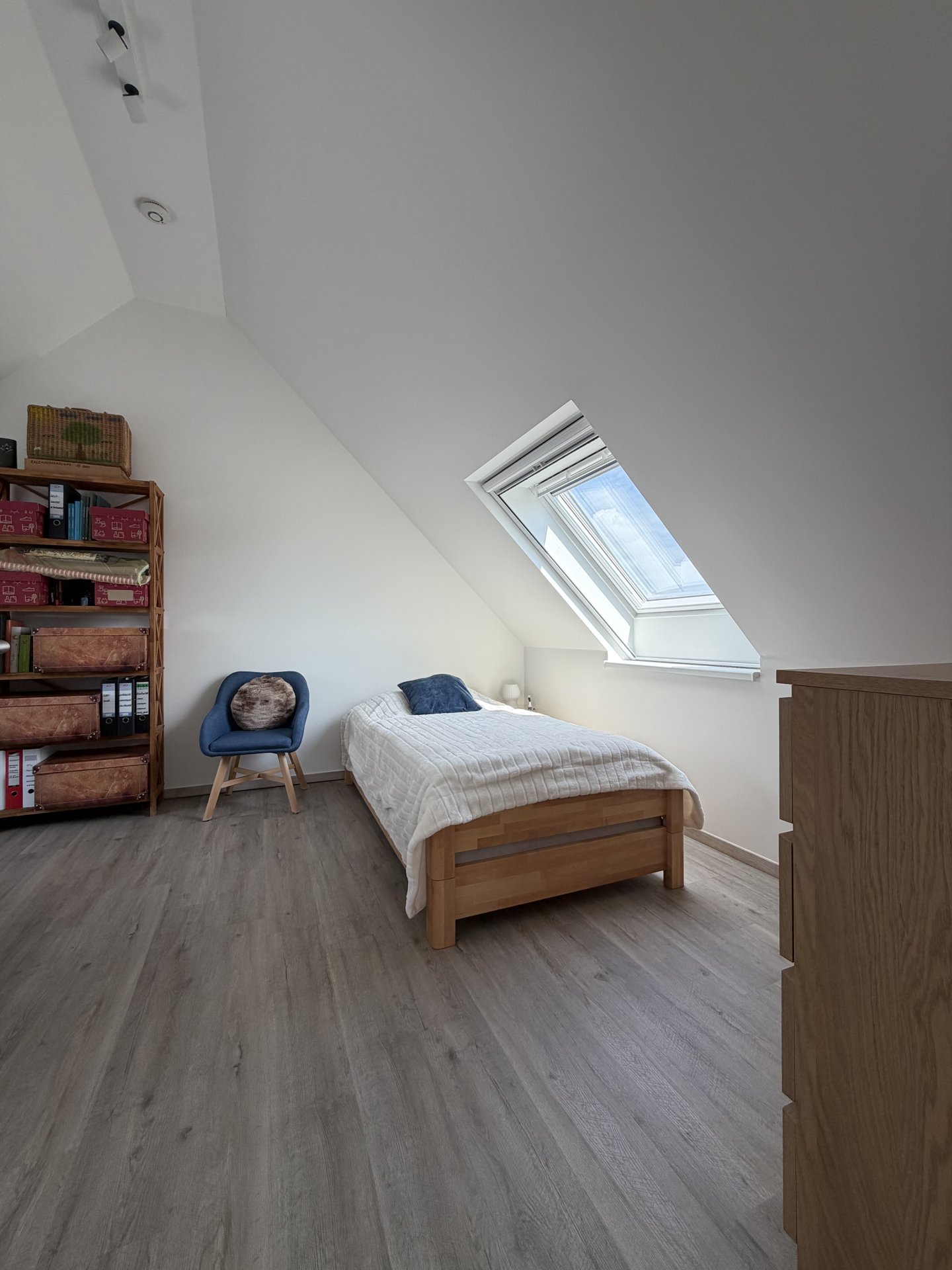 Schlafzimmer/Büro Spitzboden