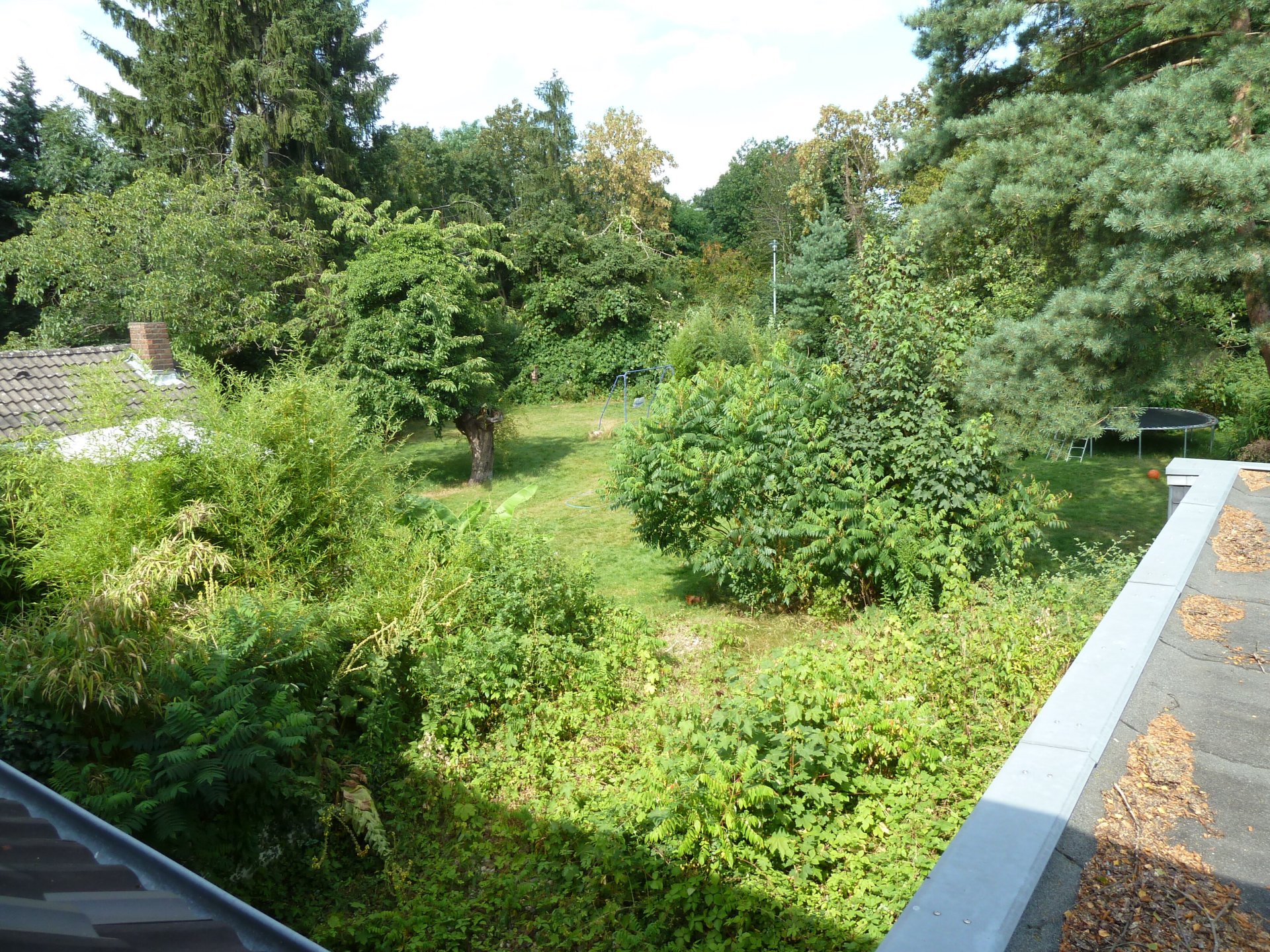 Gartenansicht vom 1. OG
