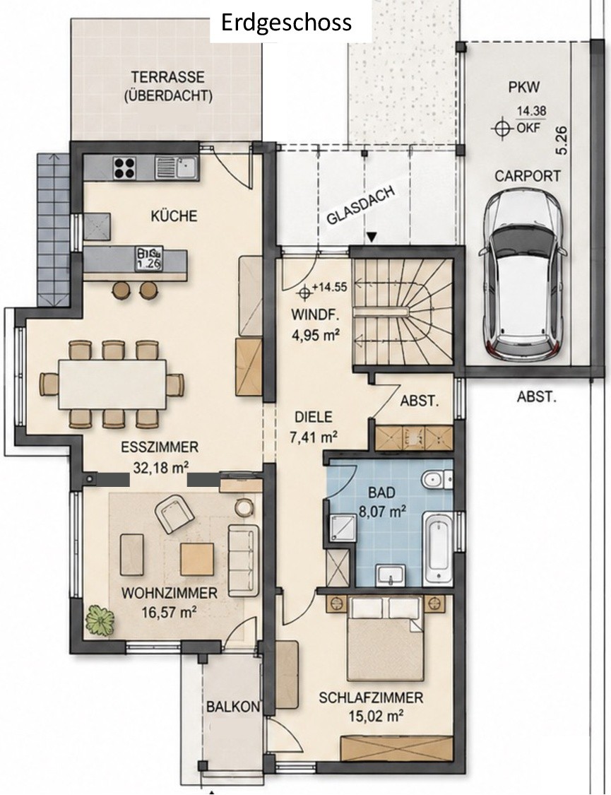 Grundriss EG