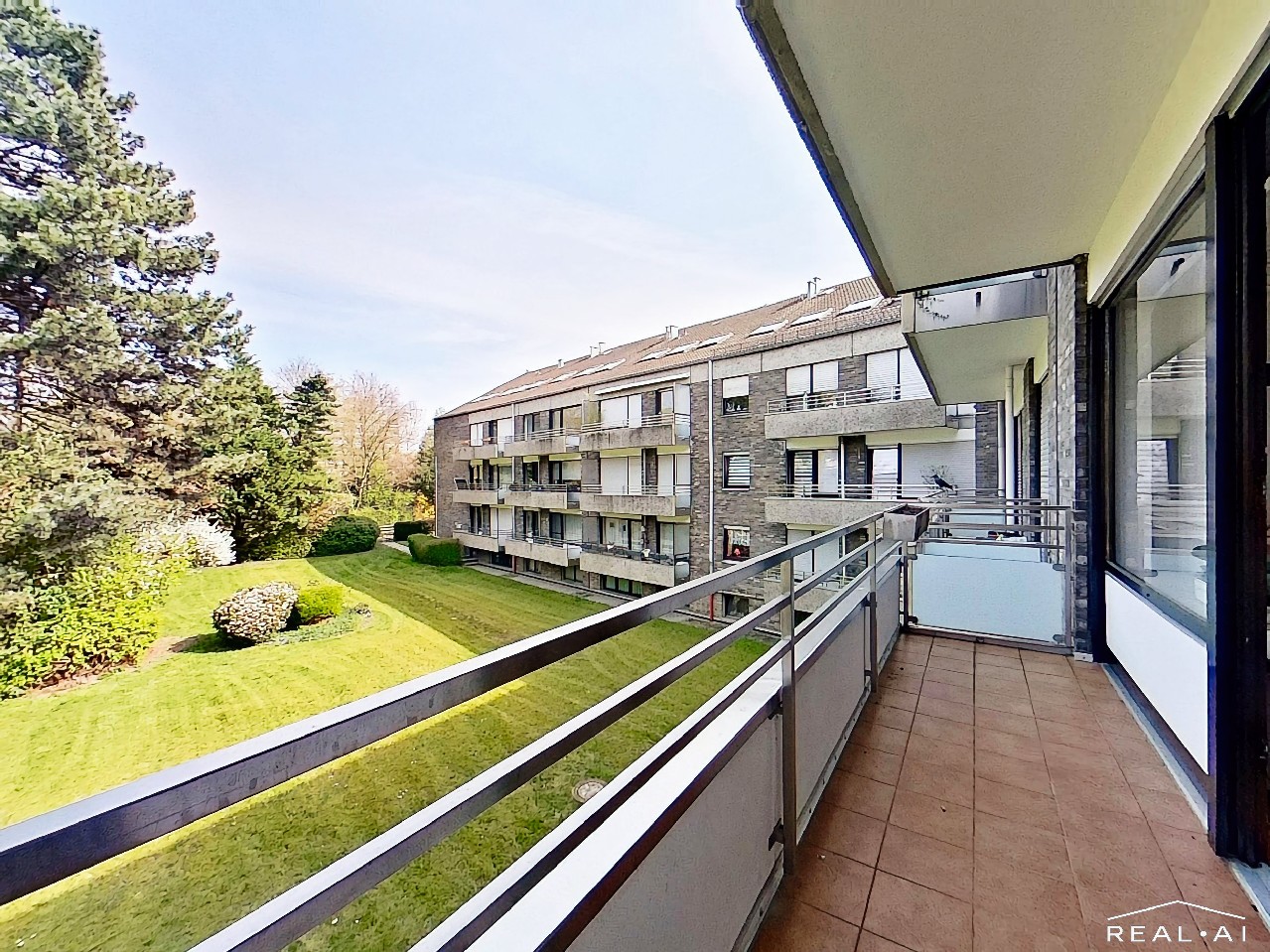 Balkon zum Garten