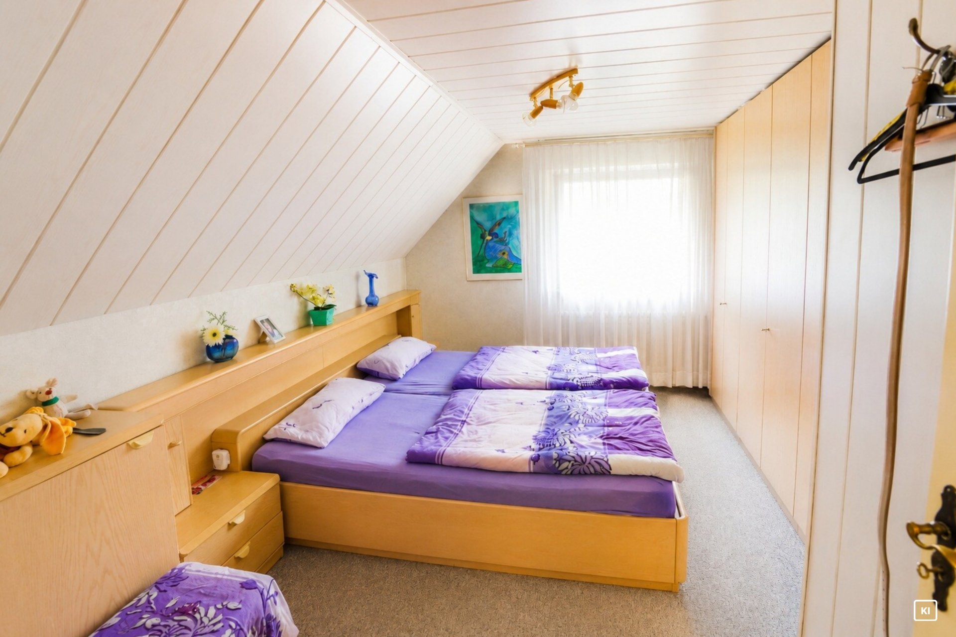 Erstes Schlafzimmer im DG