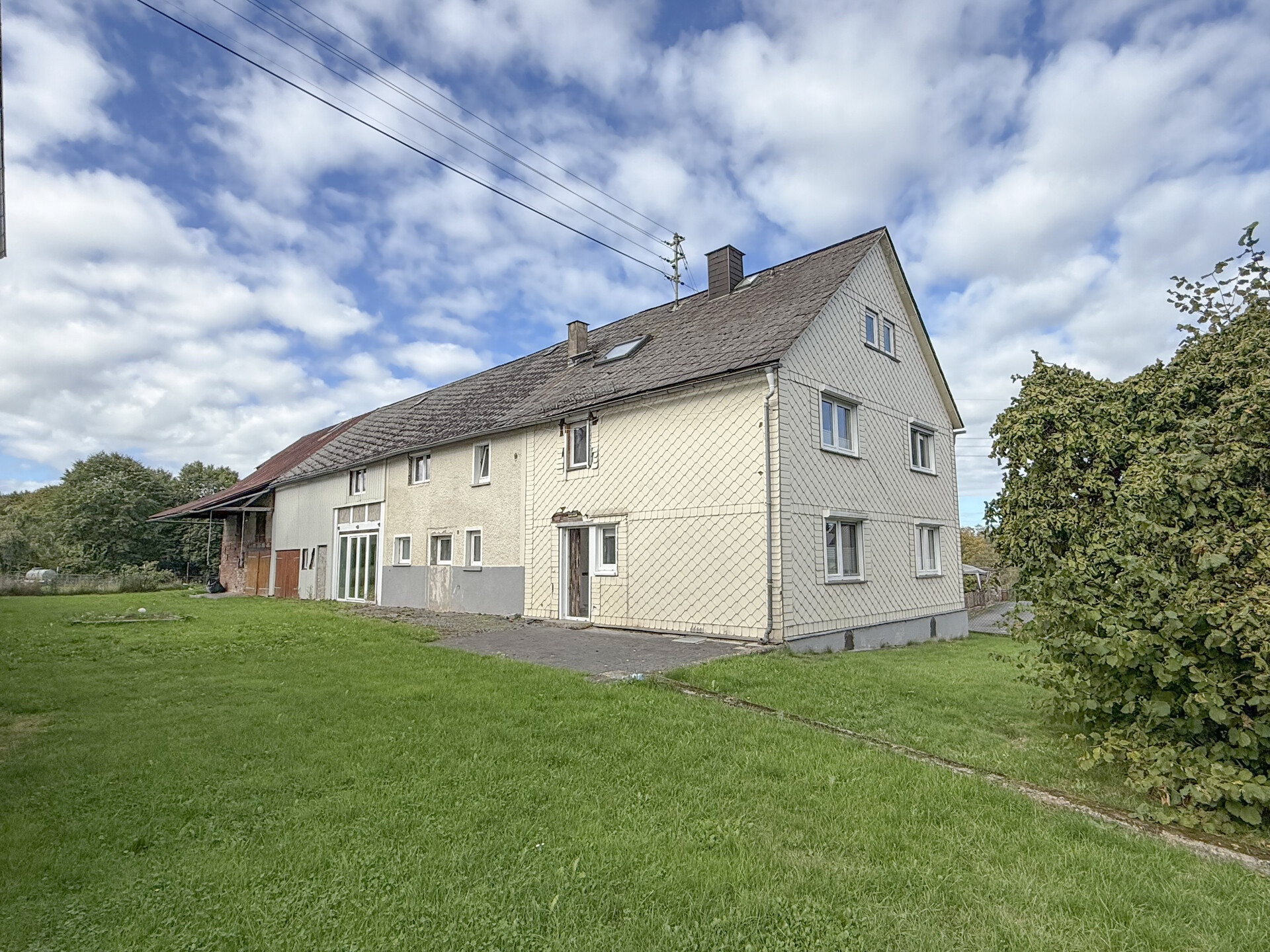 Hintere Gebäudeansicht