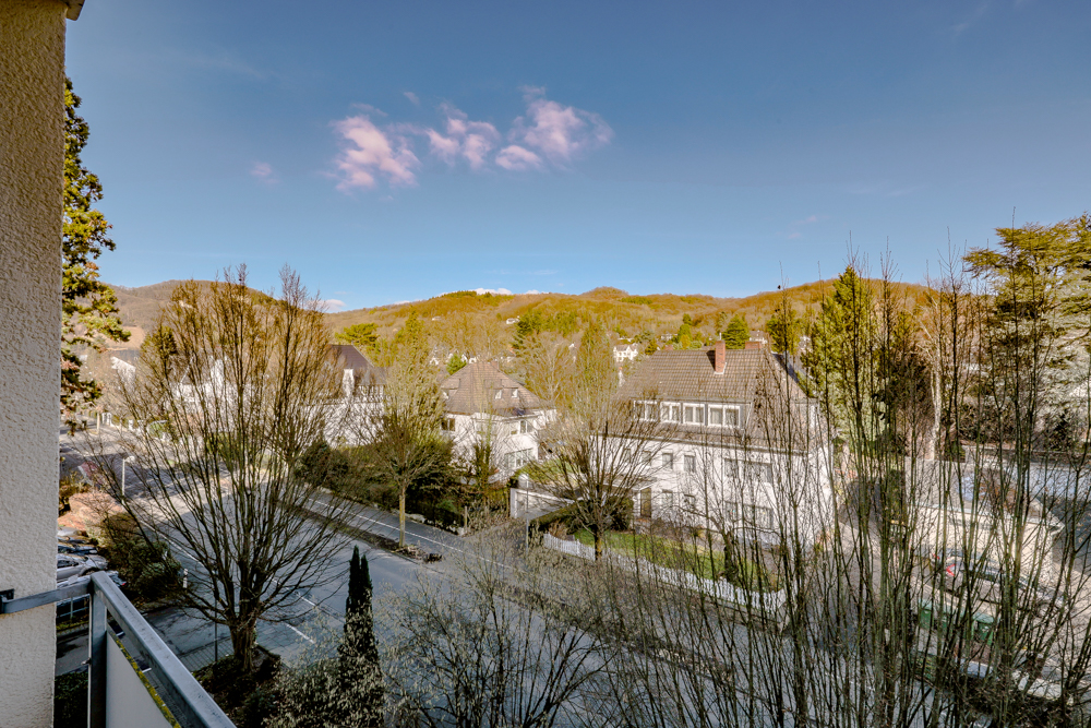Ausblick Balkon