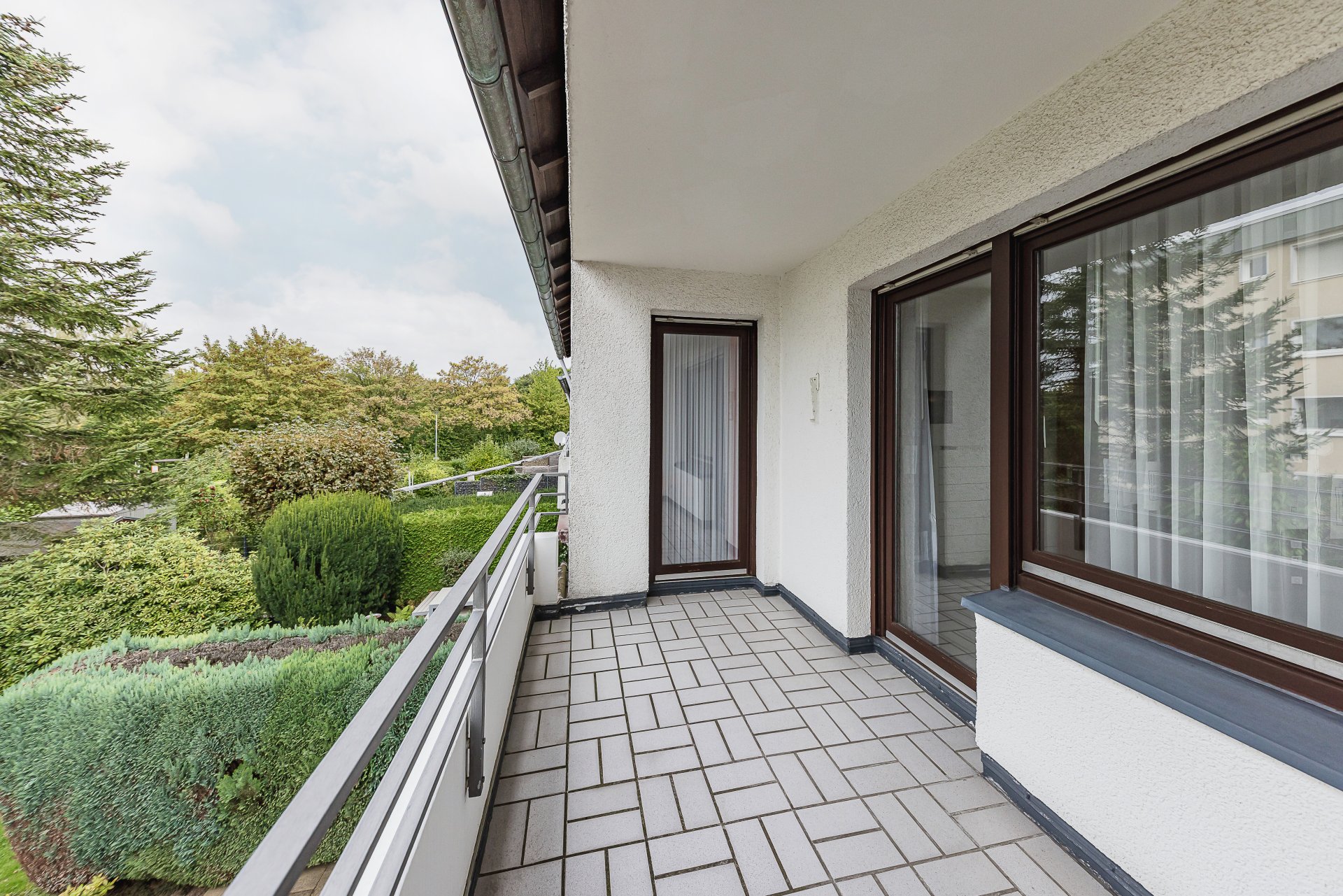 Loggia im Obergeschoss